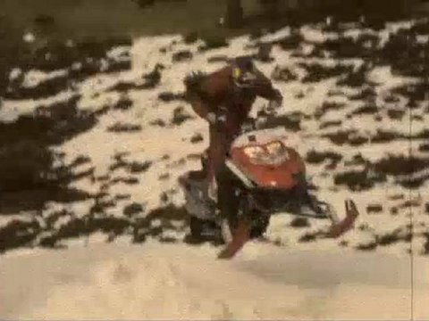 Freestyle motoneige au Winter Fise de Peyragudes 2010