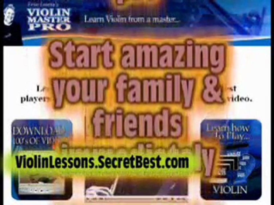 Online video - Learning how to play anything on violin