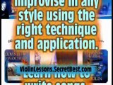 Violin lessons for beginners, intermediate and advanced
