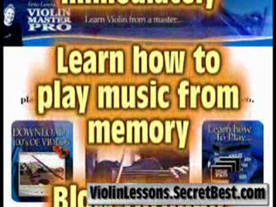 Learn violin - Woo your friends with a romantic solo?