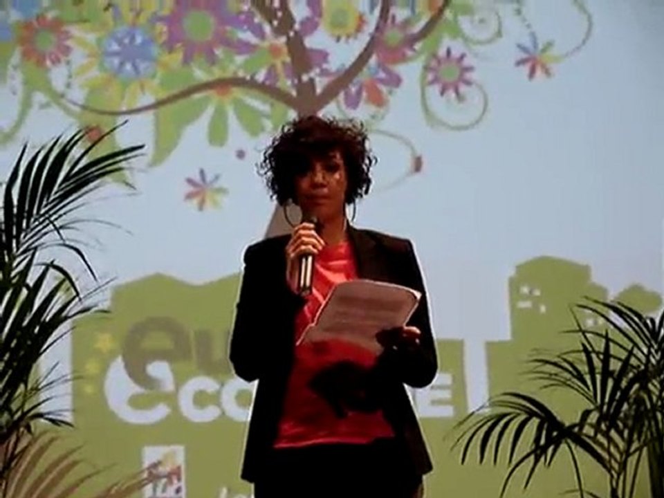 Safia LEBDI meeting europe écologie