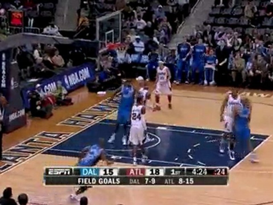 Brendan Haywood takes the pass and finishes with authority.