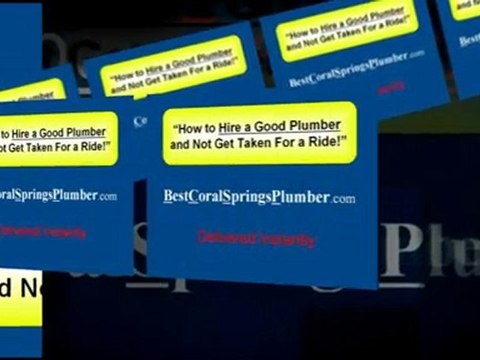Coral Springs Plumber, Coral Springs Plumbers, Plumbing Ser