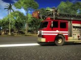 Just Cause 2 - Jet Vs Firetruck Trailer