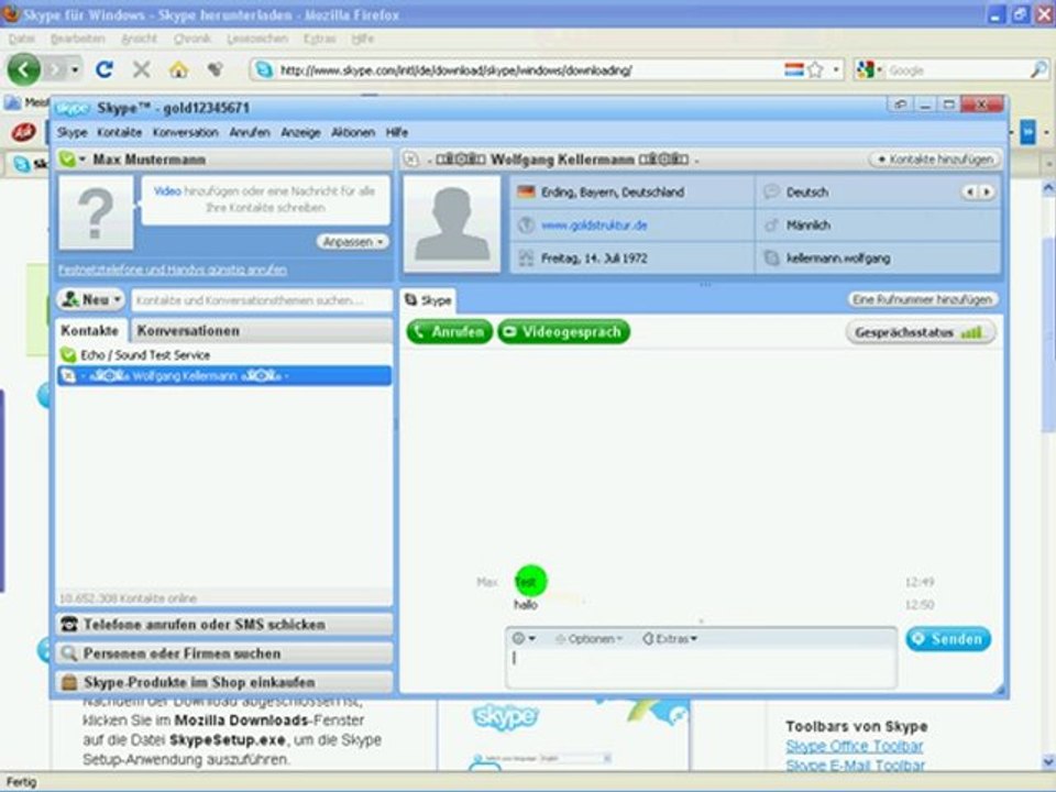 Wie installiere ich Skype - 3