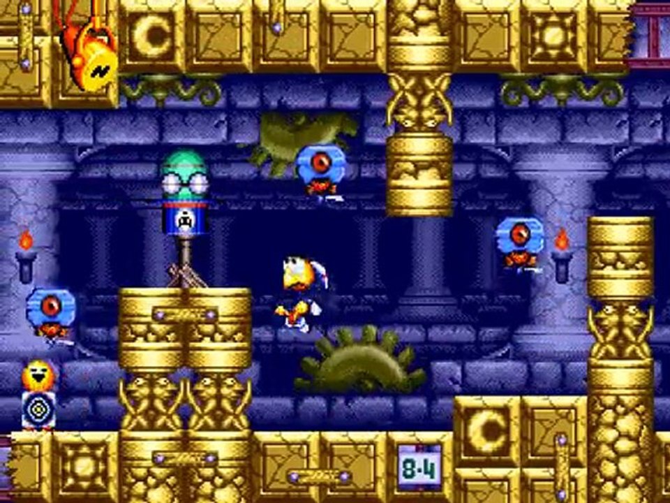 Dynamite Headdy - 7) Sans dessus-dessous