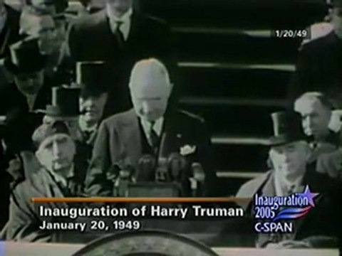 President Harry S. Truman Inauguration in 1949