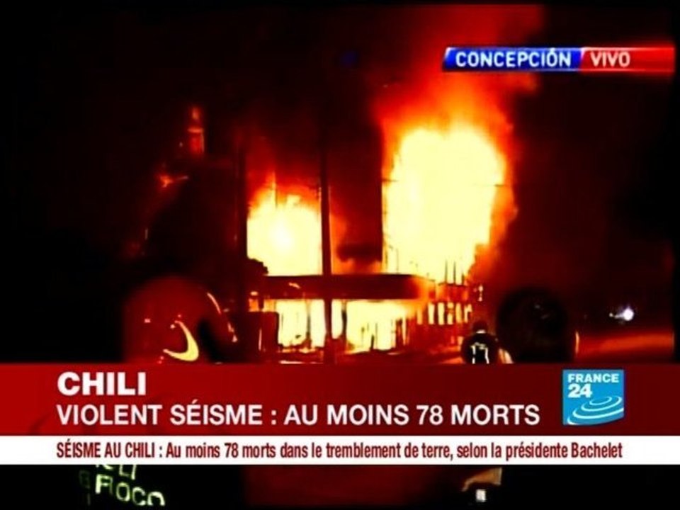 Chili: puissant séisme