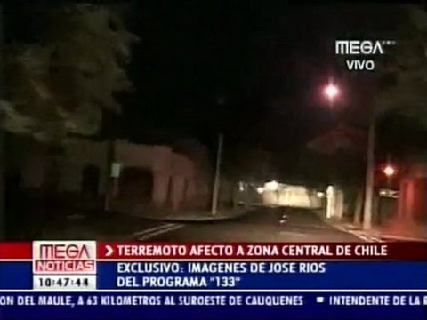 Chaos na ulicach Chile po trzęsieniu ziemi