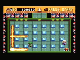 Super Bomberman(SNES)Walkthrough[05]Go! go! power rangers!!!