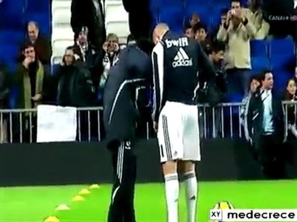 Real coach and Benzema