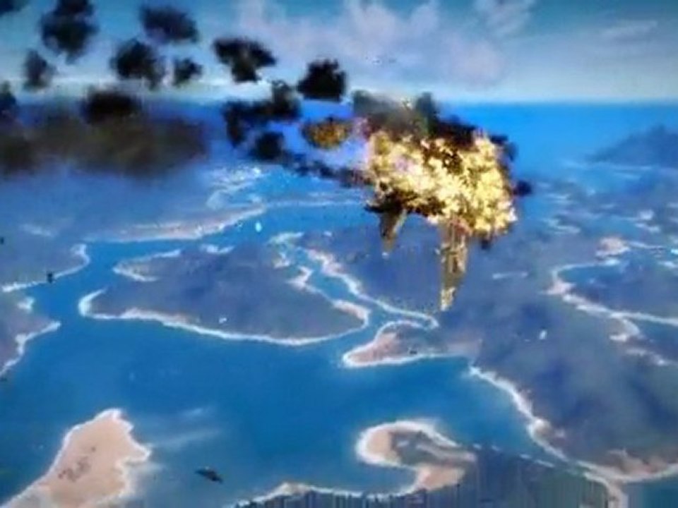 Just cause 2 anatomie d'une cascade: sabotage aérien
