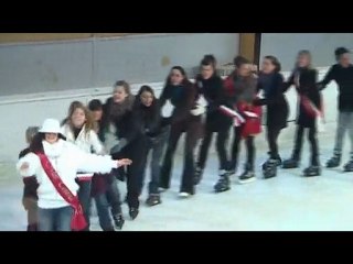 Miss Tournai 2010 à la patinoire