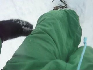 Balade dans la neige ça grimpe !