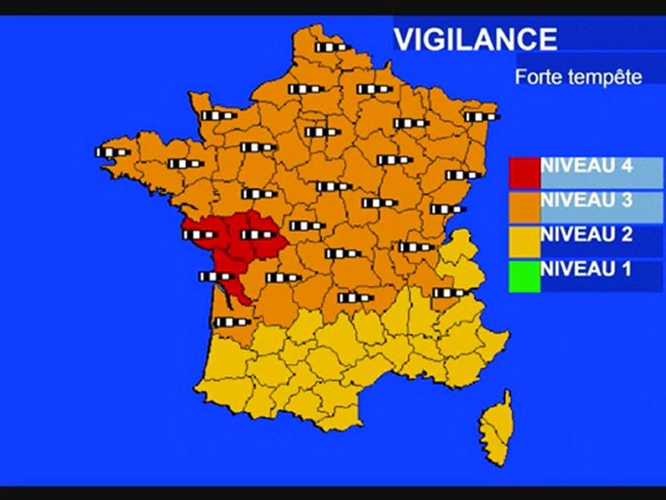Météo 28 février 2010: VIGILANCE ROUGE ! Forte tempête