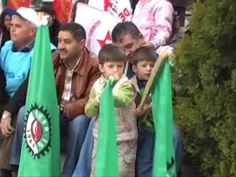 BURDUR yurtsever Güçler Tekelle Dayanışma eylemi yaptı