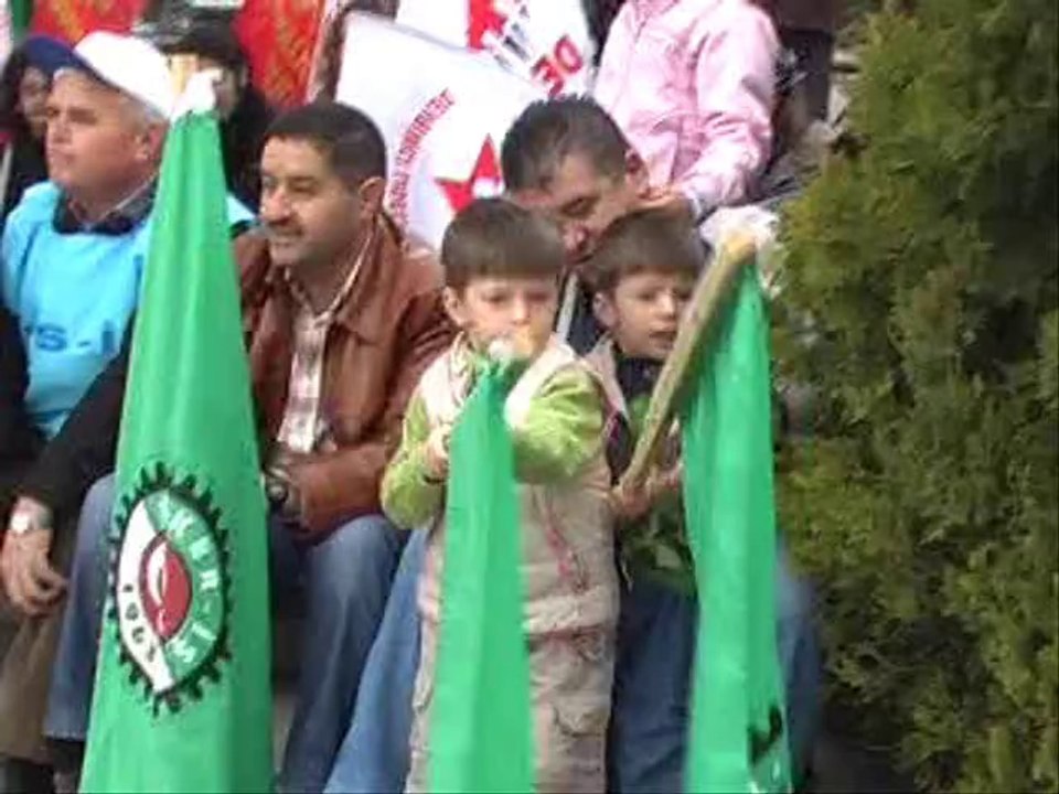 BURDUR yurtsever Güçler Tekelle Dayanışma eylemi yaptı