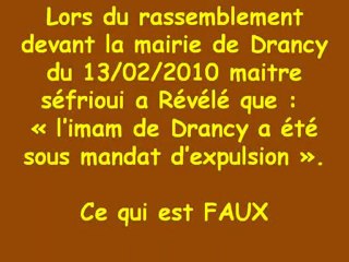 EXPLICATION DU CONFLIT DE DRANCY ( ESCROQUERIE ) CLASH !!!