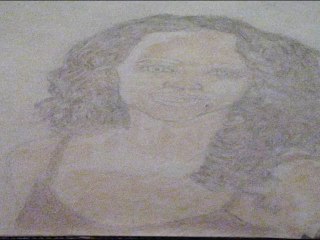 Speed Drawing Mariah Carey (Pam's ArtWork 2010)