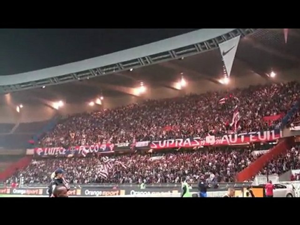 ULTRAS PARIS SG PSG  AUTEUIL BOULOGNE ECHANGE ANTI RATS 13