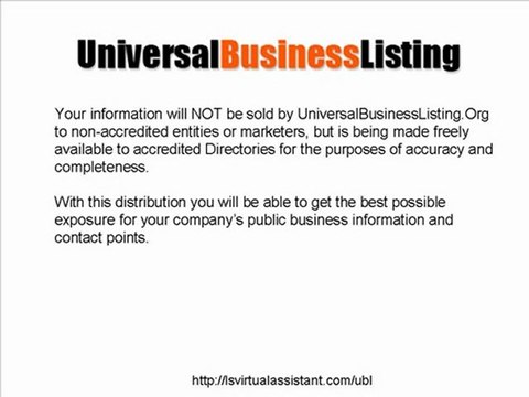 Improve Local Search Engine Rankings Universal Business List