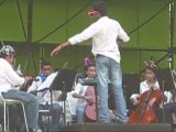 Marcha Eslava y la Orquesta Sinfonica Infantil de Carabobo