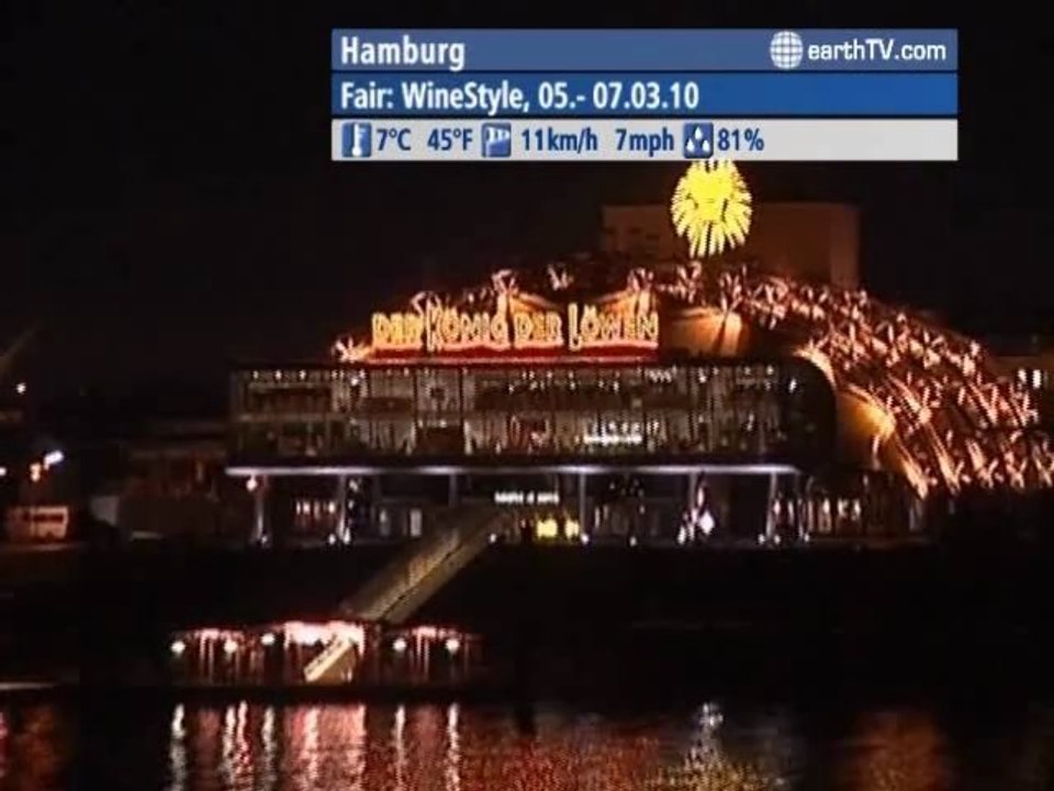 Melbourne - Australia, Budapest - Hungary, Niagara Falls - Canada, Hamburg - Germany, Dresden - Germany, Washington - USA, Avignon - France