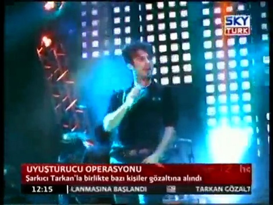 Tarkan uyuşturucudan göz altında