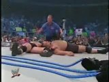 brock lesnar big show destroys the ring