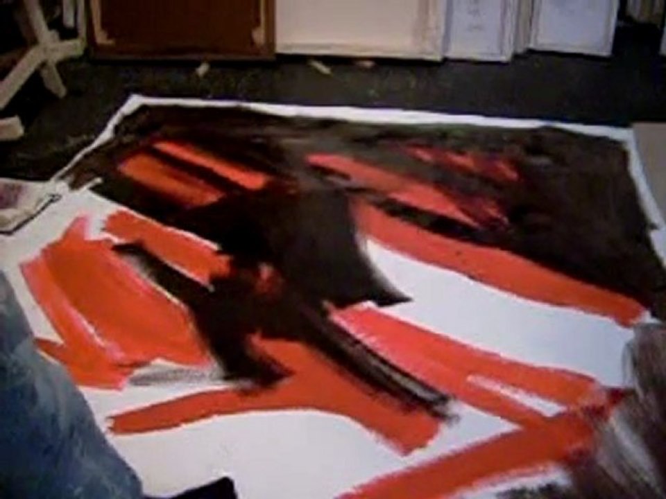 ARGATTI préparation d'un fond de toile