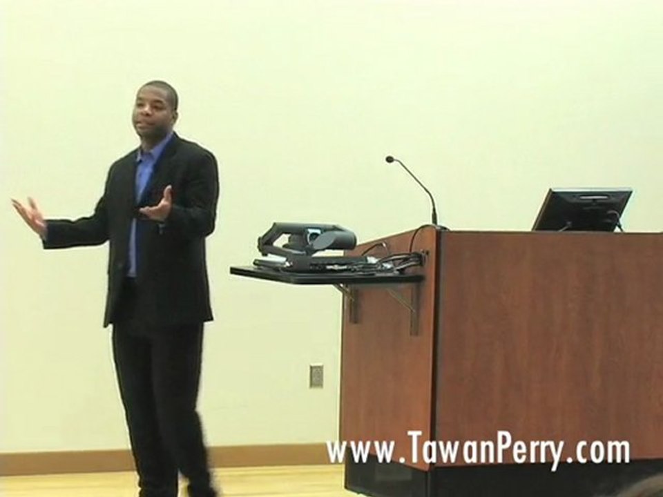 Motivational Speaker Tawan Perry