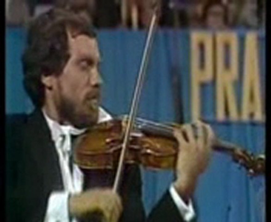 E.FODOR. Concerto pour Violon en Ré Majeur de PAGANINI Mvt 2