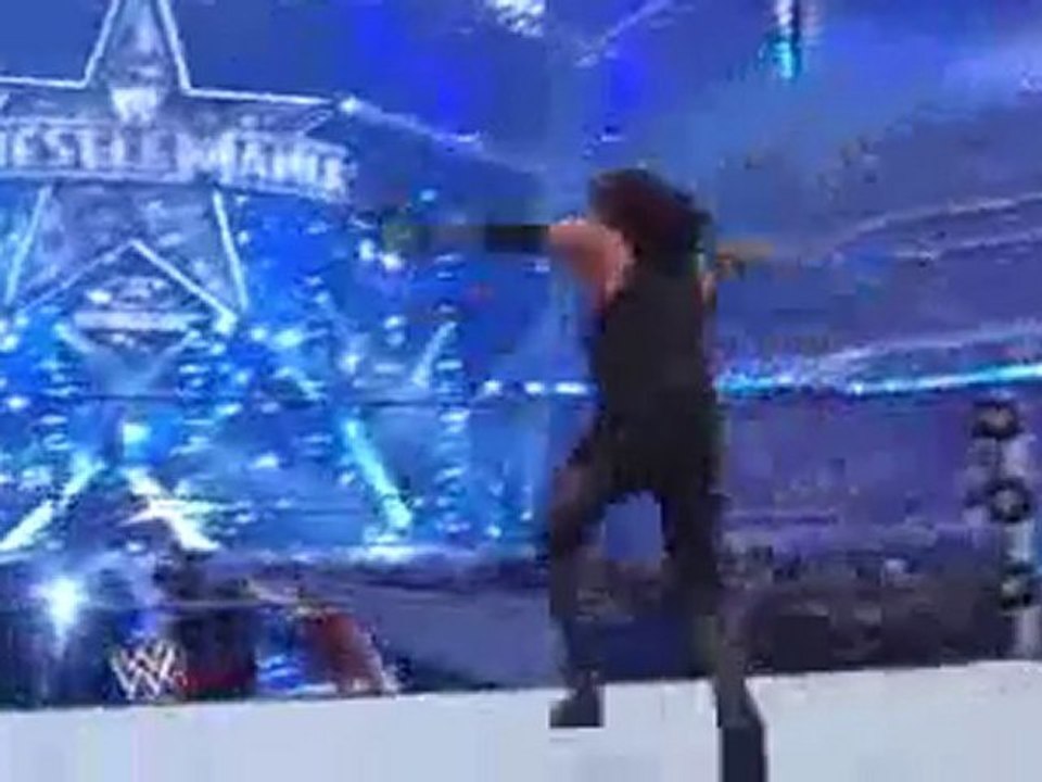 The Undertaker vs Shawn Michaels Wrestlemania 25