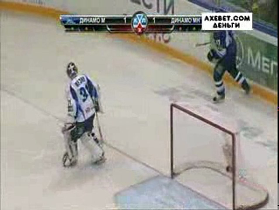самый нелепый хоккейный буллит. линус умарк. динамо москва