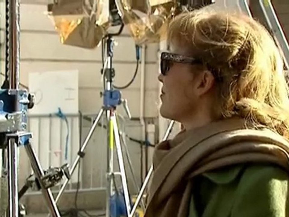 Benoit Poelvoorde sur le tournage des Emotifs Anonymes