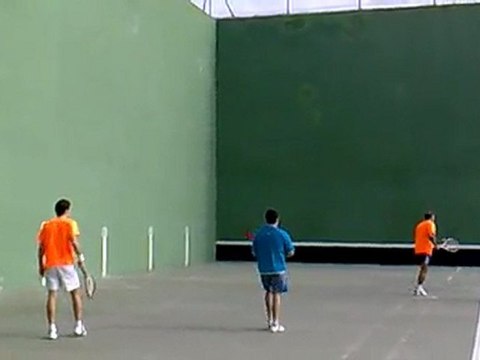 Frontenis preolimpico Colmenar de Oreja Rivas 2ªb 1ª partida