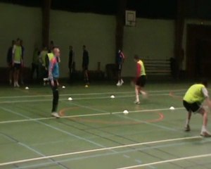 Appuis marqués, changement de direction.