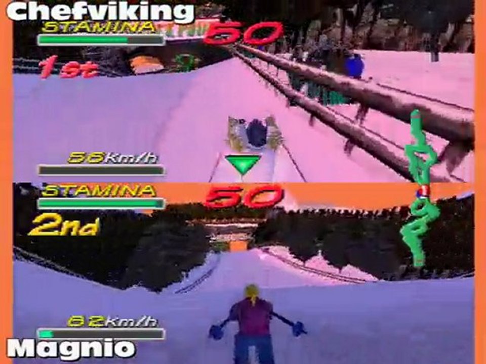 Jeu en reseau - Finale Big Mountain 2000 (N64)