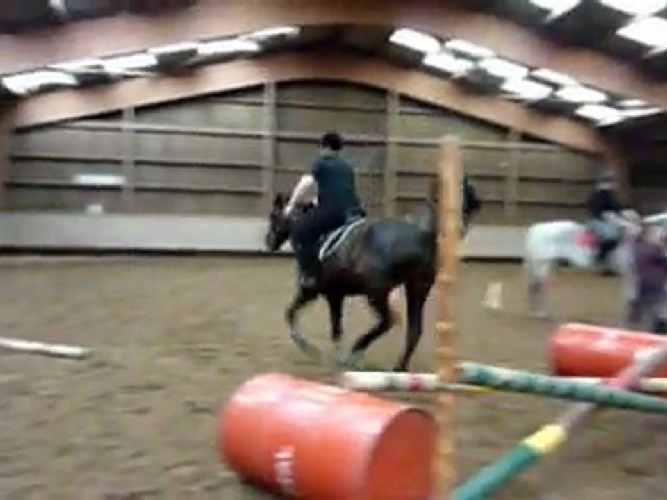 Cours de saut avec Quérida le 27 février.