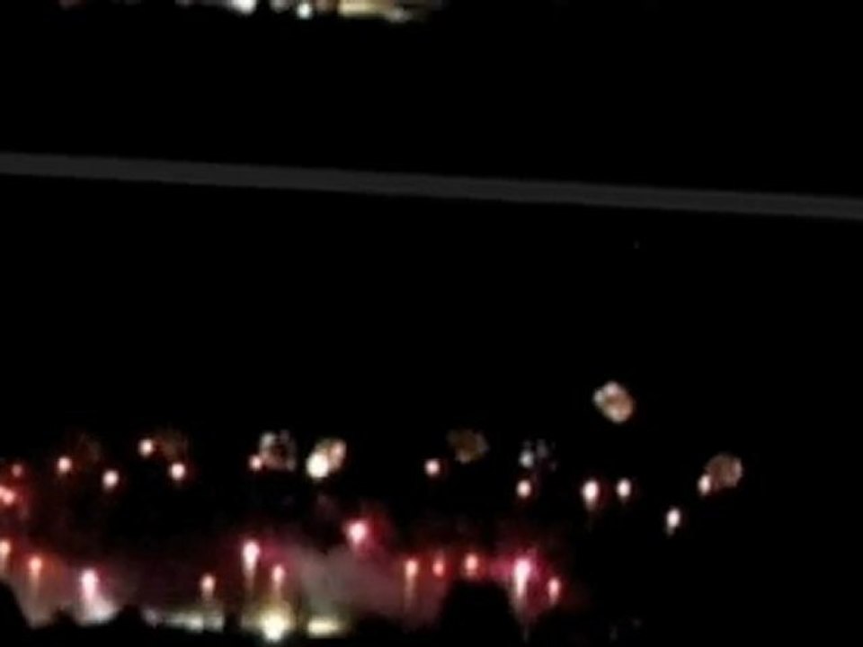 feu d'artifice Carcassonne 2009 Fireworks