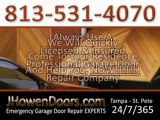 Garage Door Repair Tampa FL