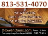 Garage Door Repair Tampa Florida