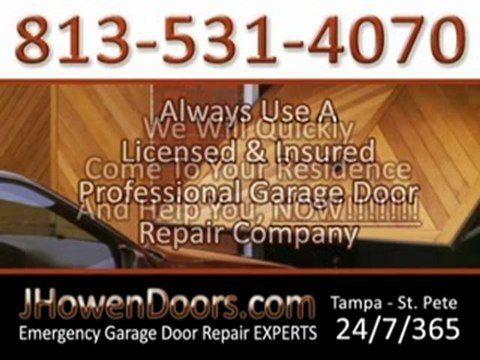 Garage Door Repair Company Tampa