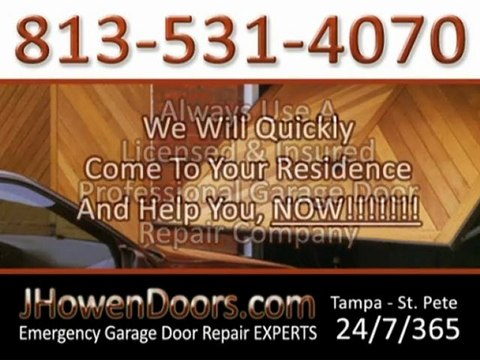 Garage Door Repair Company Tampa FL