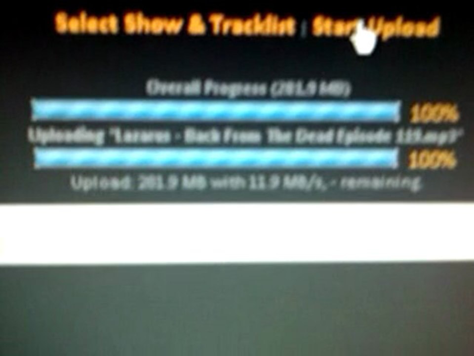 Upload problem