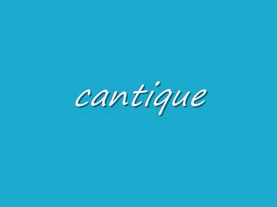 cantique