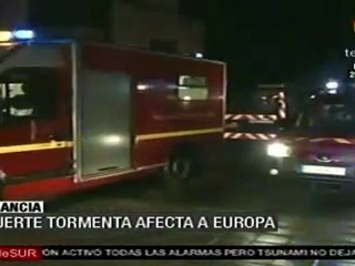 Al menos 46 muertos en Europa por tormenta Cintia