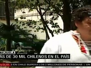 Venezuela: 30 mil chilenos preocupados por el sismo