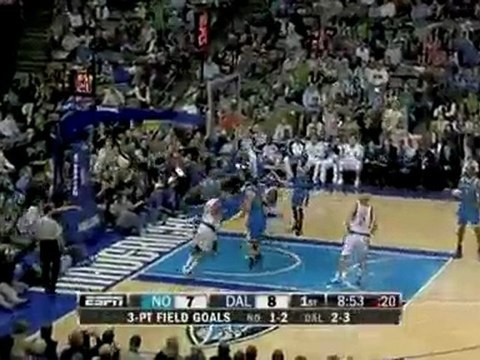 Caron Butler goes behind his back and lays it in for two.