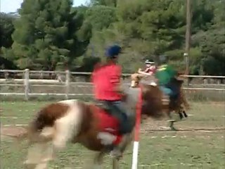 slalom à Uzes, stand by